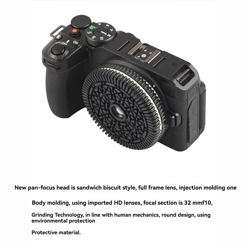 عدسة فطيرة تركيز مجاني FULL-32 مم F10 لكاميرات Nikon Z-Mount Series بدون مرآة