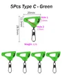 5Pcs C-Green