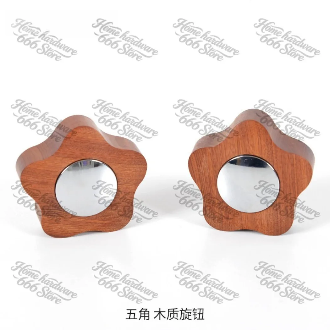 Wooden Knob Set Customized Italian Semi-automatic Coffee Machine Bottomless Handle