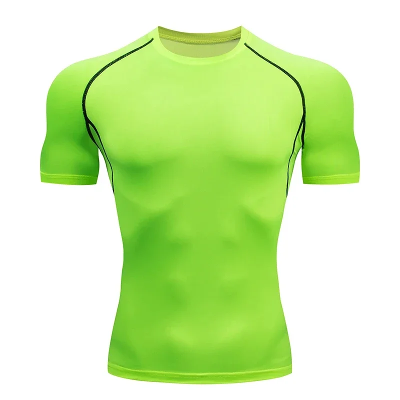 UV-Schutz Rashguard für Herren, Surf- und Tauch-T-Shirt, Eng Anliegendes Kurzarm-Schwimmoberteil, Quallensicherer Schwimmanzug – Detail 9