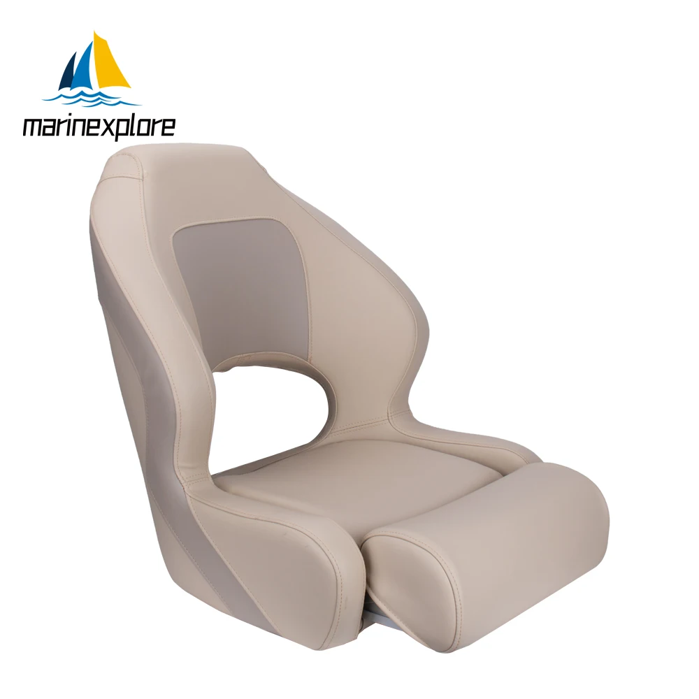 Folding PVC Boat Chair Marine Fishing pro Casting Deck Seat Outdoor Speedboat Lancha Butt Chair Bike Comfort for Boat