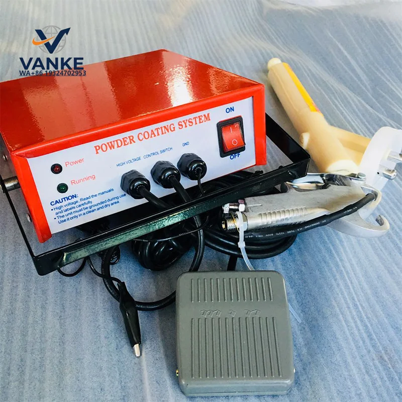 Hot sale PC03-2 Portable Powder Coating System Paint G un Coat Electrostatic Spraying Machine 2 stage Adjustable
