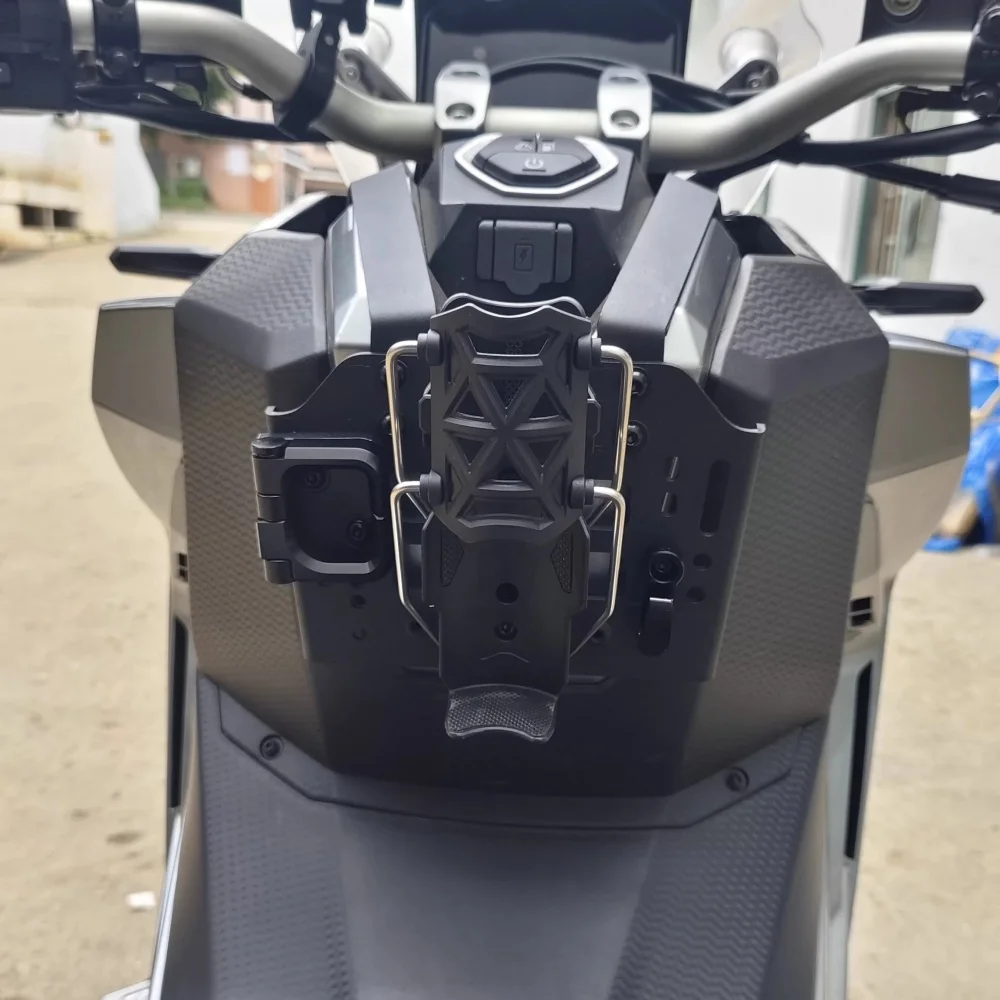 FOR SYM ADXTG400 Front Multifunctional Extension Bracket with Integrated Cup Holder And Anti-Drop Storage Hook Adjustable