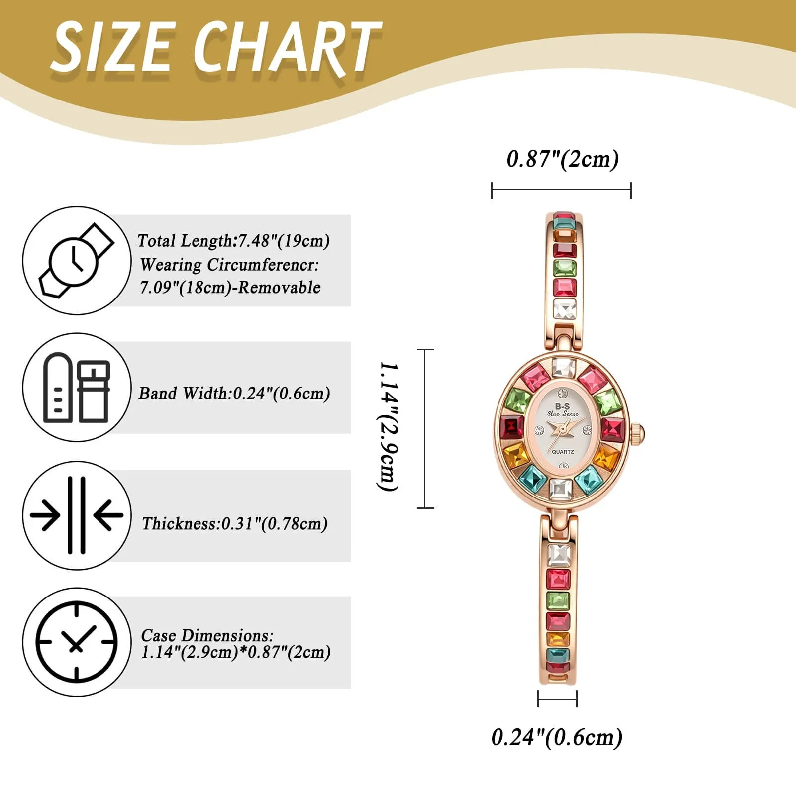 Women Quartz Watch Sparkly Colorful Rhinestone Elegant Party Dress Wristwatch Luxury Crystal Diamond Ladies Clock Gift