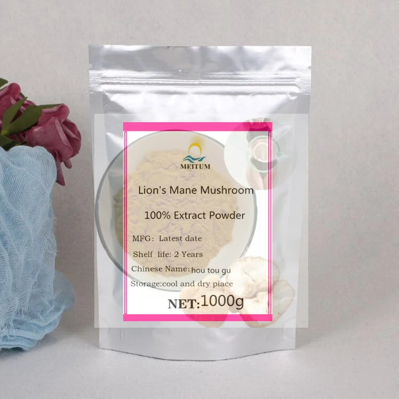 Factory professional sealed packaging LION'S MANE Herbal Extract Advanced Radiant Body Sparkling Powder