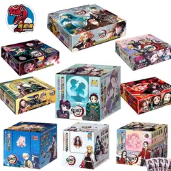 Juego completo de tarjetas de Demon Slayer para niños, tarjeta de colección de personajes de Tanjirou Kamado Nezuko, Flash de diamante raro SSP SP, regalo de juguete