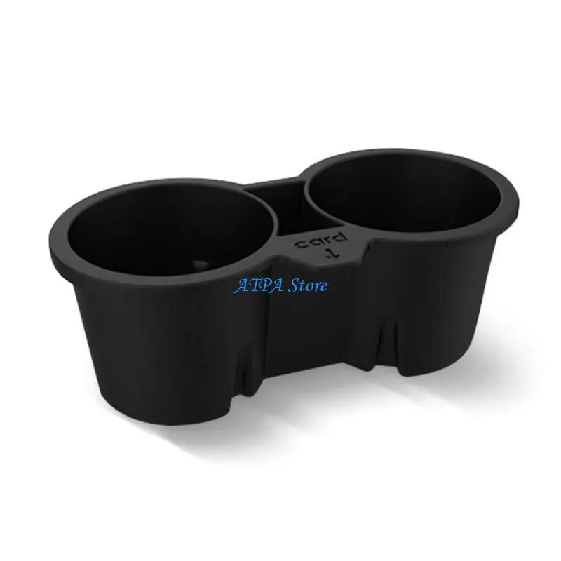 

U13C Center Console Cup Holder Insert Silicone Car Cup Holder Insert Storage Box Lightweight Auto Accessories for