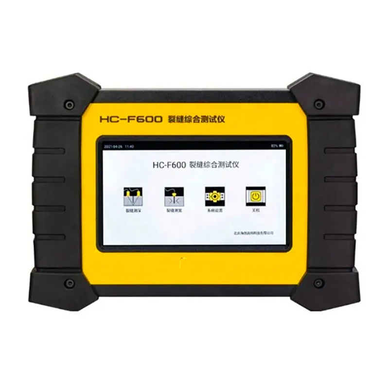 HC-F600 Crack Comprehensive Tester Dual Purpose Depth and Width Measurement Machine Crack Detector