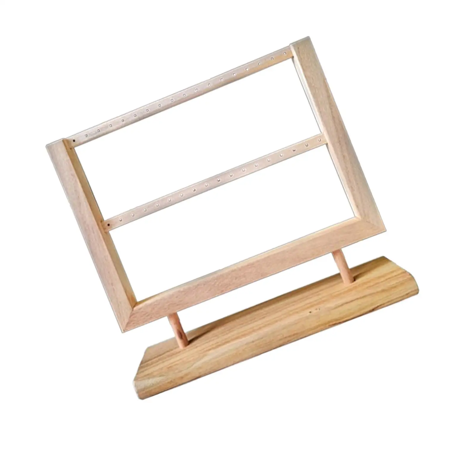 

Подставка для серег, держатель для серег, деревянная подставка для демонстрации, подвесная витрина для дома и магазина, центральное украшение для витрины