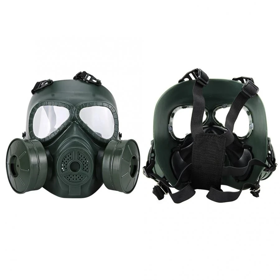 Full face gas mask military reality CS field protective helmet commando mask gas mask mascara