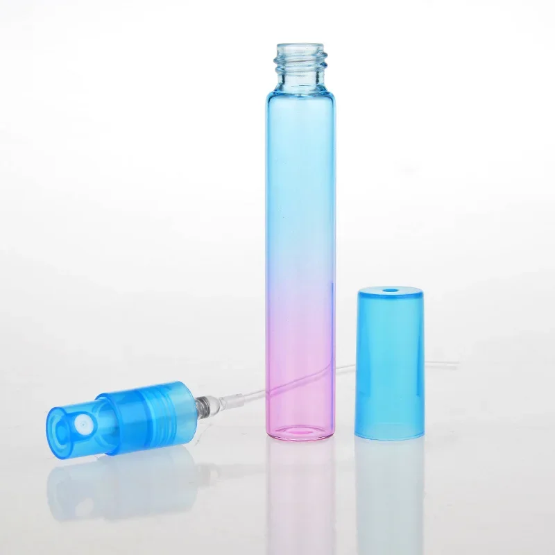 6PCS 8ML Bunte Glas Parfüm Flasche Dünne Glas Wasser Spray Flasche Fläschchen Leere Kosmetische Behälter Für Reise – Detail 8