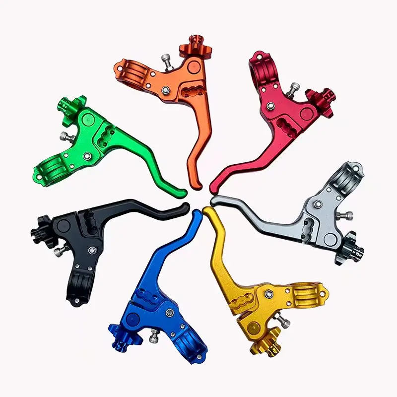 Palanca de embrague corta para motocicleta, 7/8 ", 22mm, para Suzuki RM85 RM125 RM250 RMZ250 RMZ450 RMX250R RMX250S DRZ400R DRZ400S DR250R