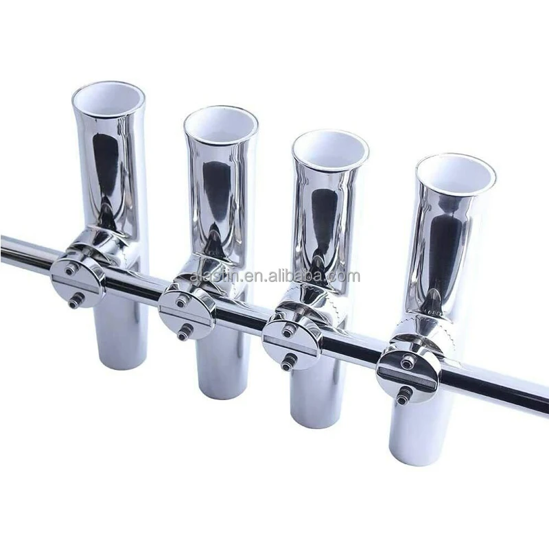 

Boat Accessories 316 Stainless Steel Rail Mount Clamp on Fishing Rod Holder