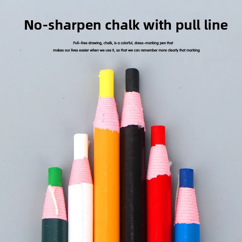 

Thread Drawing Chalk Marking Pen No Sharpening Handmade Clothing Cutting Pen Line Drawing Wax Pen Sewing Tools