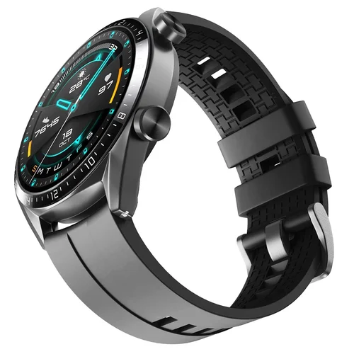 Imagen 2 del producto Correa de reloj de 20mm y 22mm para Samsung Galaxy watch 7/6/5/pro/4/6 classic/Active 2, pulsera deportiva de silicona para huawei gt 4-3-pro-2e