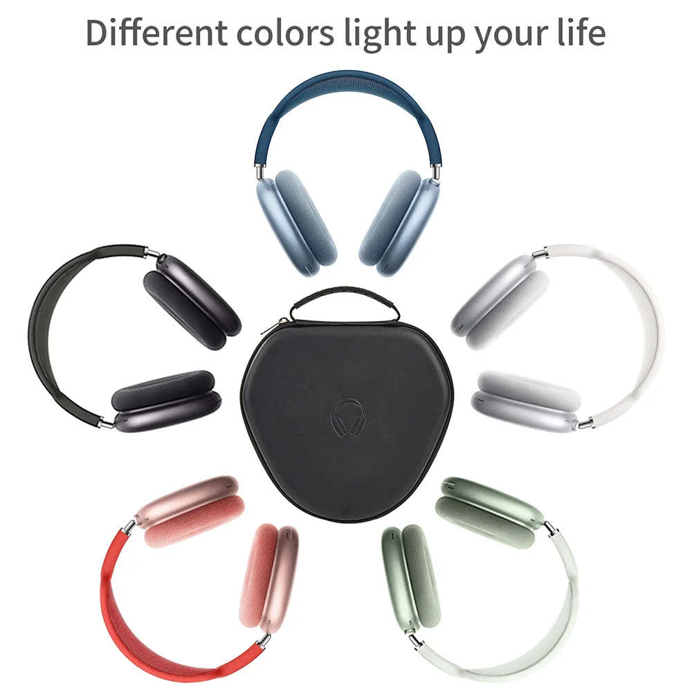 Neueste Smart Case für Airpods Max mit Auto-Sleep-Hart-EVA-Schale, wasserdicht, stoßfest, tragbar, zum Organisieren von Taschen – Detail 3