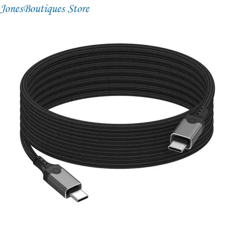 USB5.0 Cable 240W Fast Charging USB C Cord 80Gbps Data Transfer Supports 16K W8KE