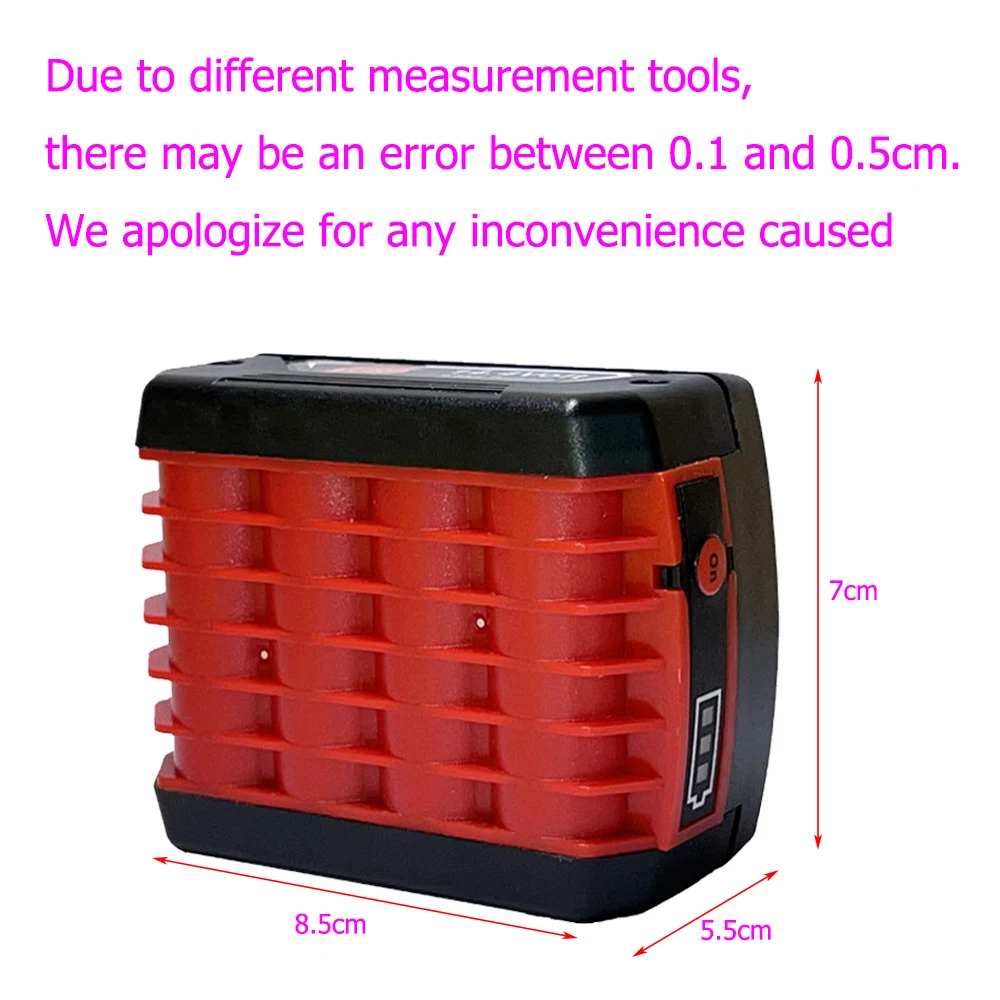 For Bosch 14.4V BAT614 4800mAh Replace Li-ion Battery Pack  Electric Drill Screwdriver BAT607