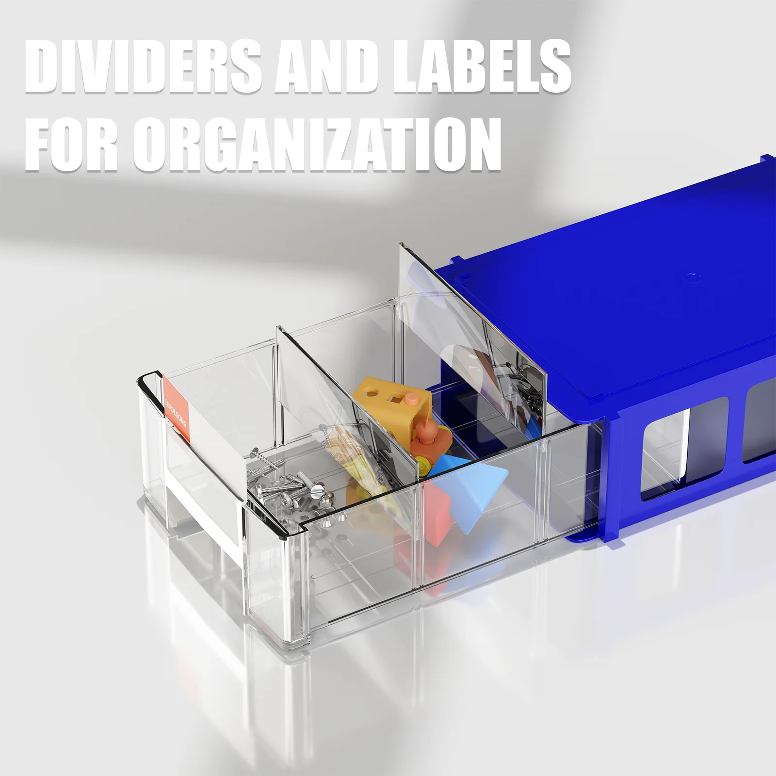 8/16pcs Plastic Mini Storage Box, Stackable Small Tool Storage Bin, Screw Parts Crafts Sewing Thread Jewelry Storage Organizer