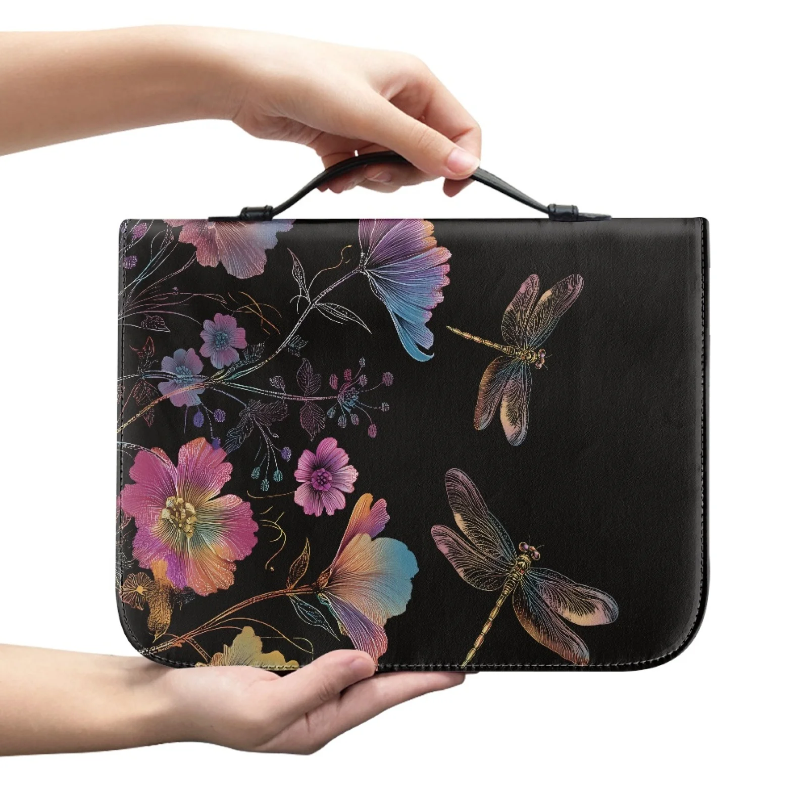 XIXIRIMIDO Bible Case Zipper Bible Bag for Church Women Butterfly Flower 2026 Collection