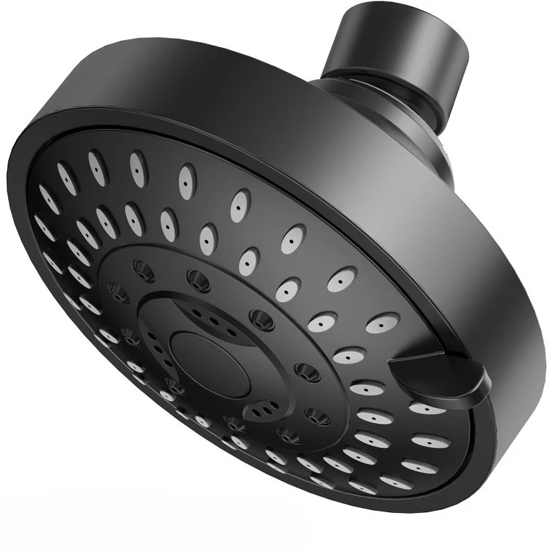 5 Mode High Pressure Shower Head 4 Inch Sprayer Adjustable Rainfall Shower Head Sprayer Bathroom Fixture Faucet Replacement Part
