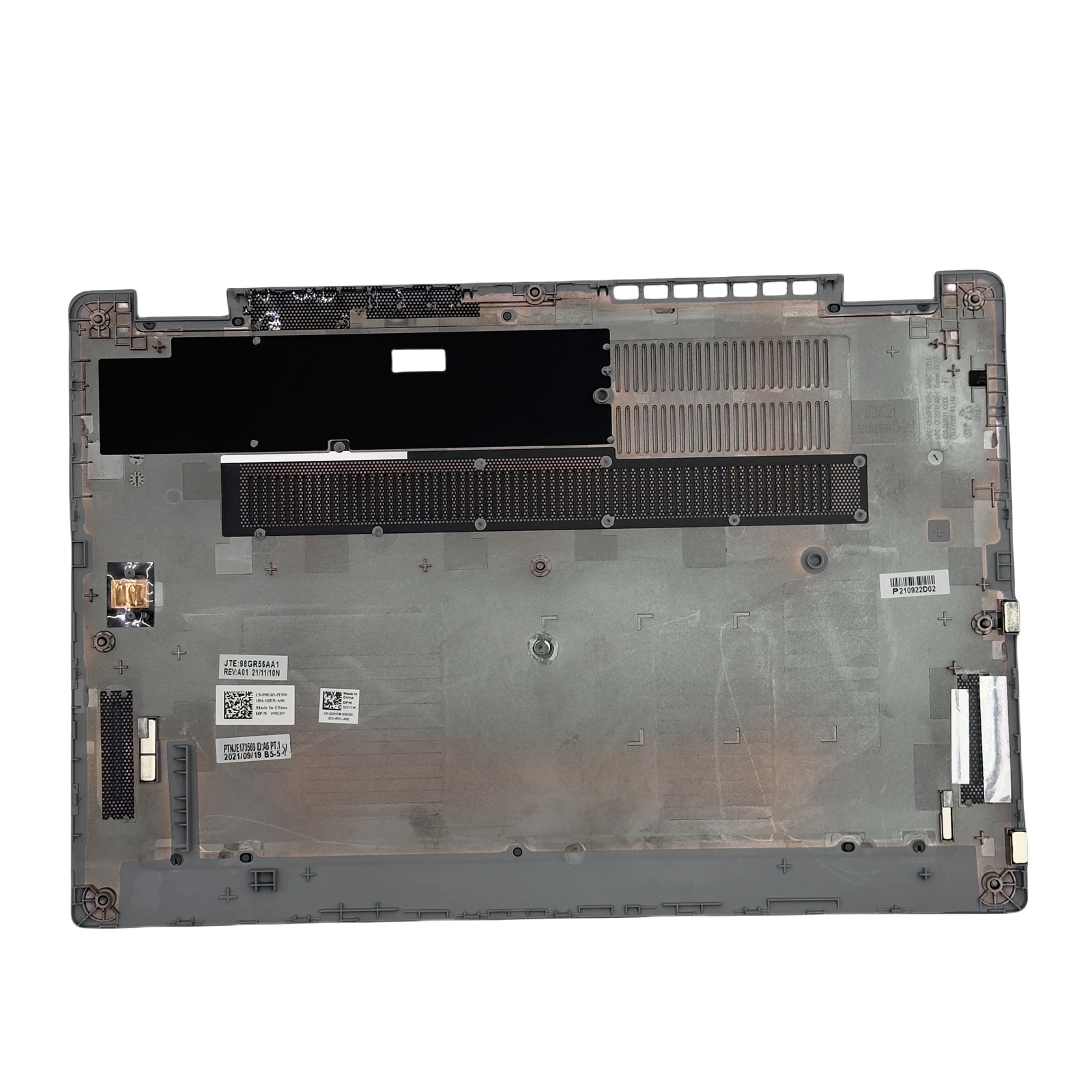 الأصلي والجديد لـ Dell Latitude 5320 E5320 LCD الغطاء الخلفي الإطار الأمامي غطاء سفلي فضي 0GR18W 08F8VW 098GR5