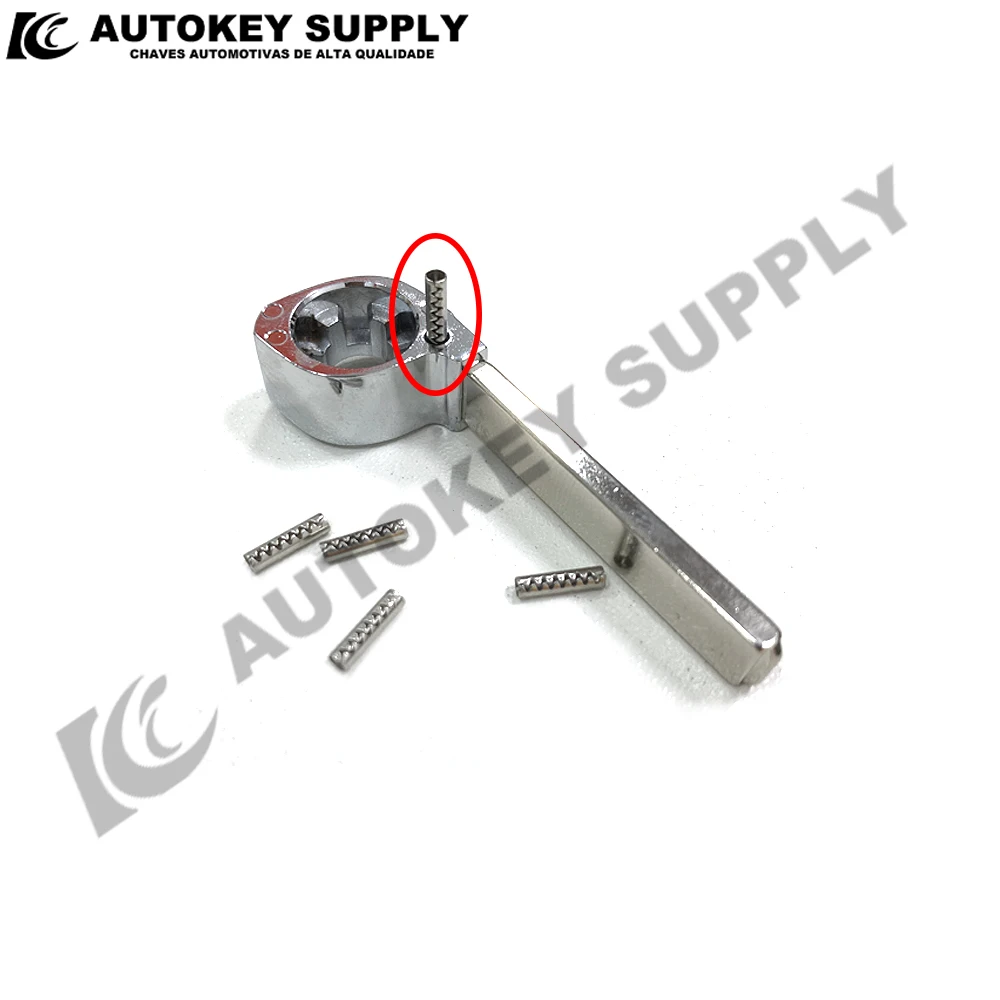 For Car Key Shell Blade Pin Replacement  Fixation Applicable To KEYDIY VVDI Products Custom Size  AutokeySupply