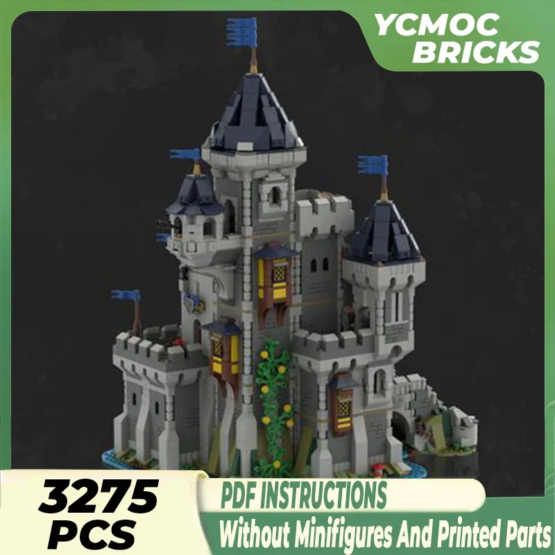 Ycmocbricks Moc Building Blocks Medieval Architecture Series Castles 31120 Technology Bricks DIY Toys For Kids Children Gifts