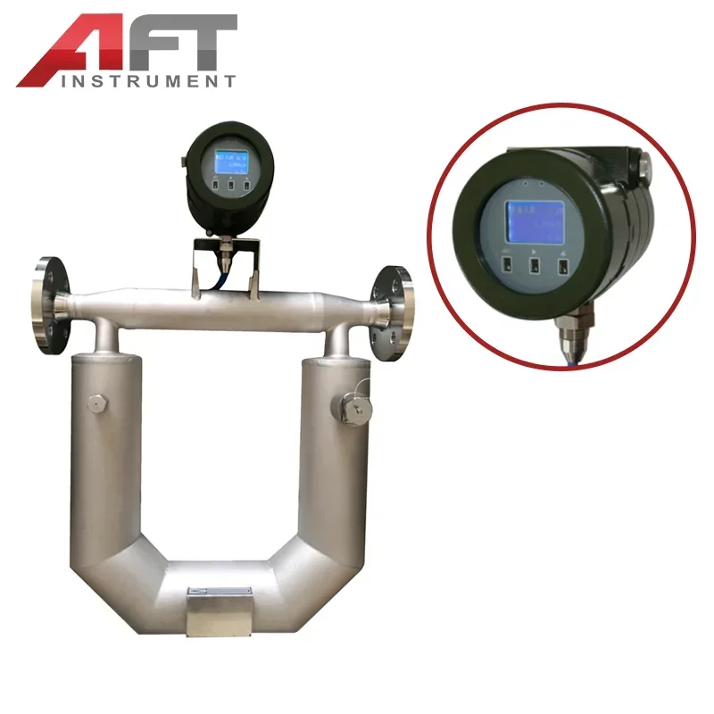 2025 Premium Products 0.1% High temperature Coriolis flow meter Explosion-proof Coriolis mass flow meter