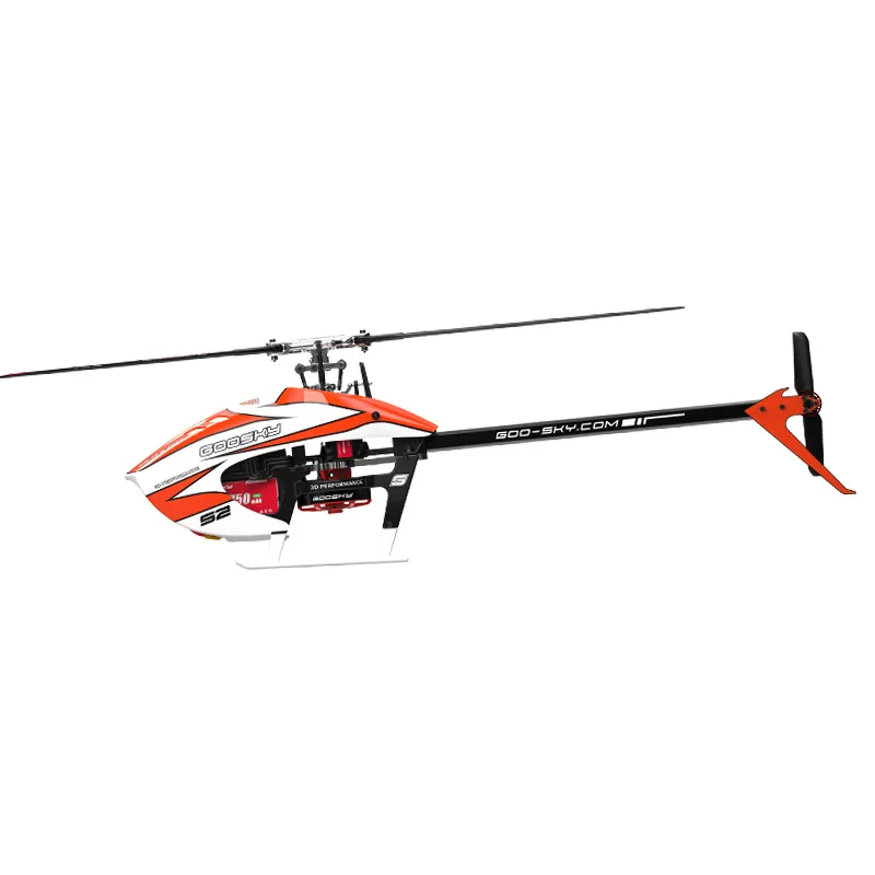 Goosky S2 Max RC Helicopter: 3D Stunt Model with Dual Brushless Direct Drive BNF/RTF Version BAF080001 for Advanced Pilots