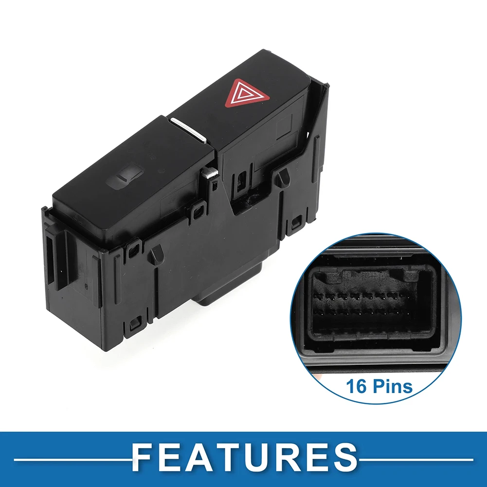 Indicator Switch Car Hazard Light Switch Brand New Condition Easy Installation High Reliability Car Replacement Part
