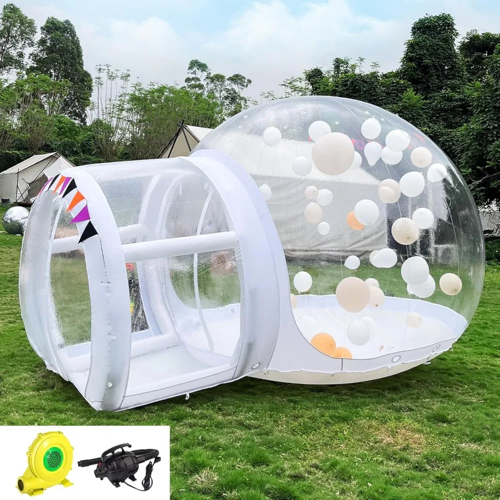 Inflatable Bubble Balloon House with Pump and UL Blower, Bubble Tent for Event Exhibition (TPU)