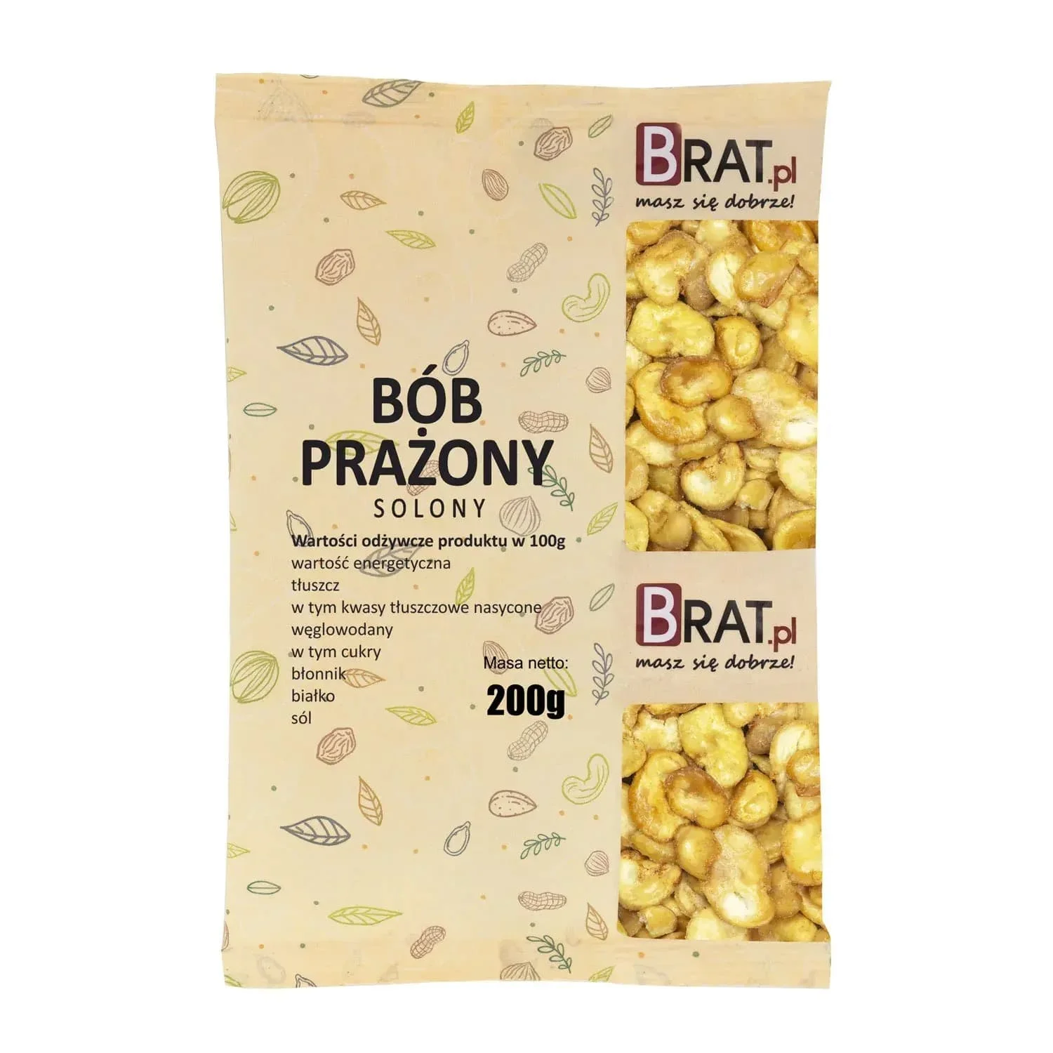 Salted roasted beans 200g