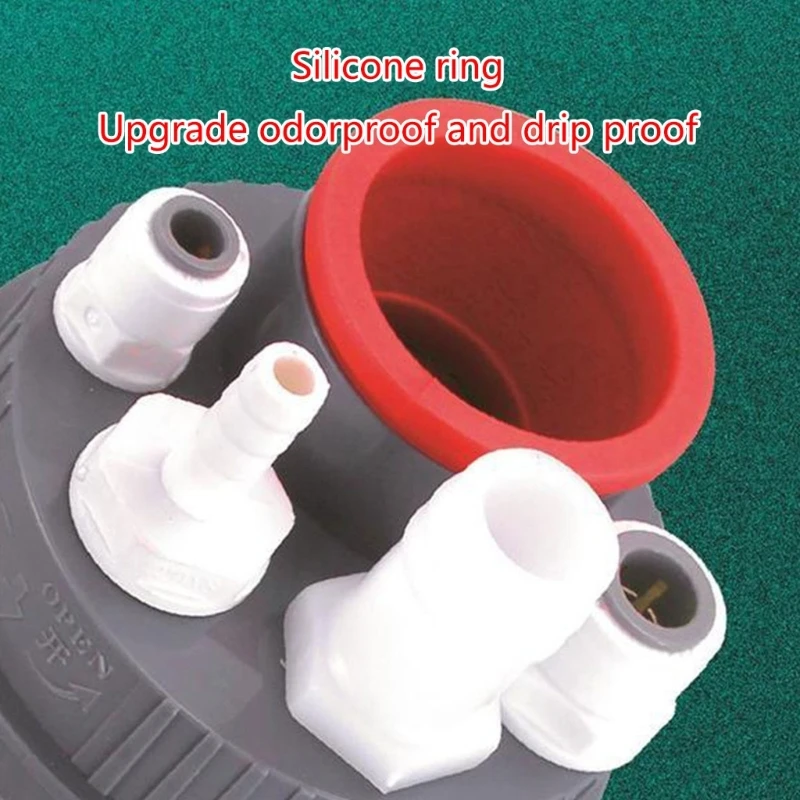 Kitchen Tees Joint Drainage Pipe Deodorizer Dishwasher Water Purifier Easy Use Dropship