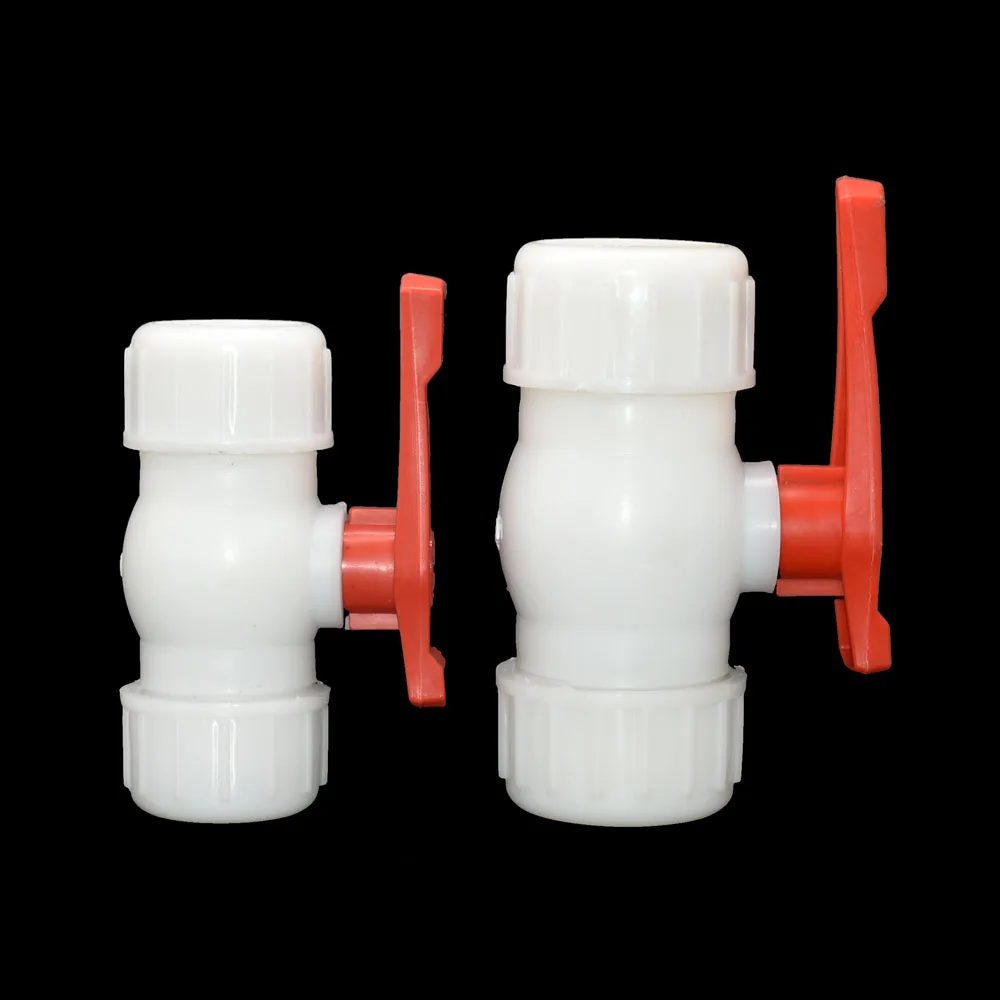 20/25/32/40/50/63mm PE Tube Tap Coupler Water Splitter Tee Straight Connector Plastic Valve Quick Irrigation Plumbing Fittins