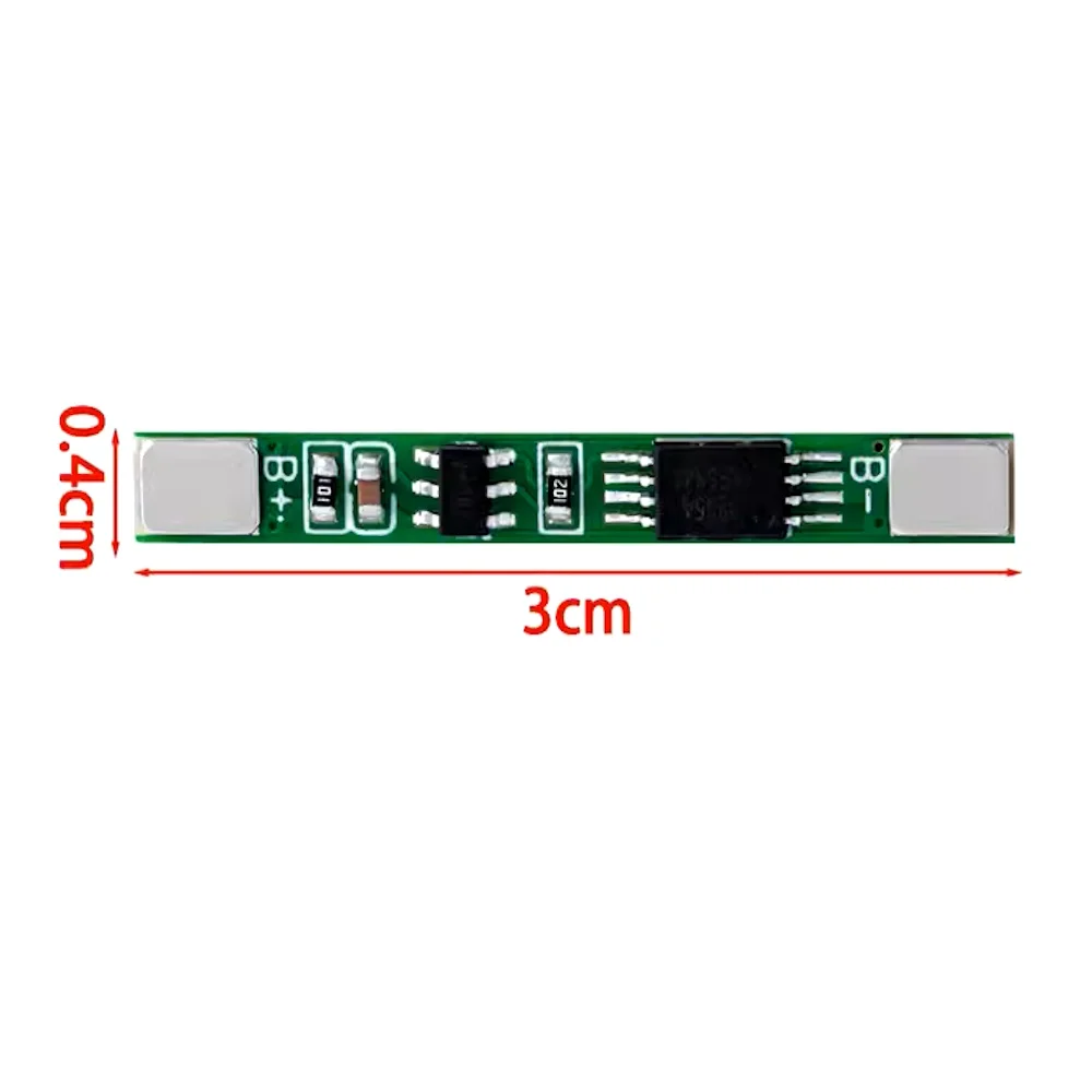 1S 3A 3.7V 4.2V 18650 Lithium Ion Li-ion Battery Protection Board PCM BMS