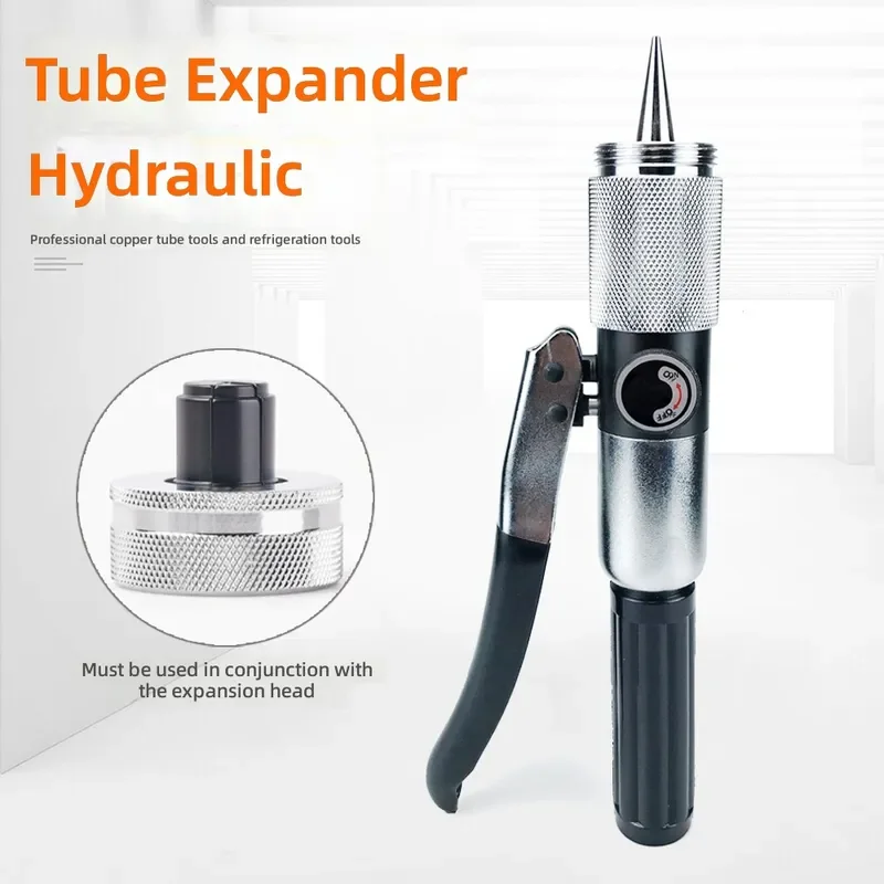 Hydraulic Tube Expander 10-42mm Lever Type Refrigeration Copper Pipe Flaring Tool CT-300 Professional HVAC Plumbing Kit