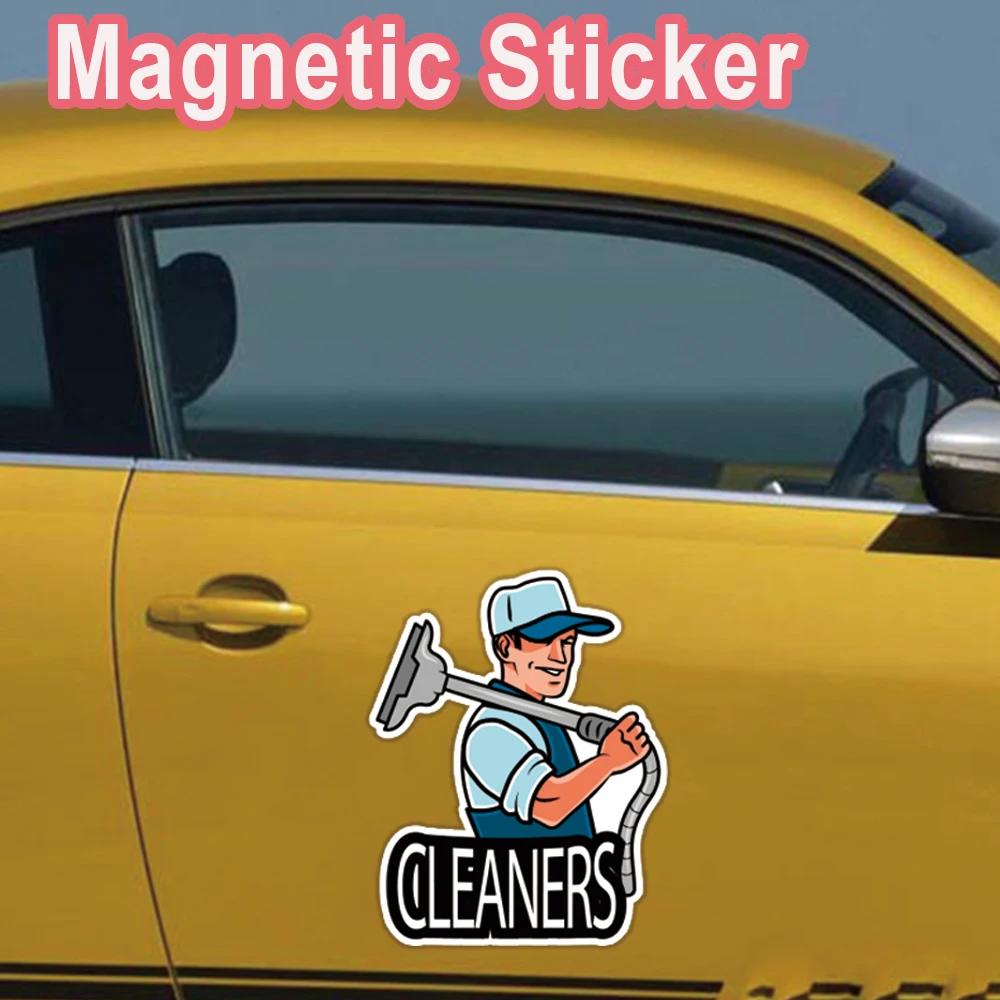 1pc nice Custom Car Magnets Personality Bumper Sticker Stickers Magnetic Personalized  Auto Stickers On The Car Stickers