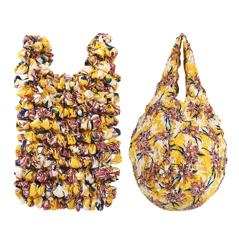 Stretch Charm bag, pleated bag, multi-purpose bubble bag
