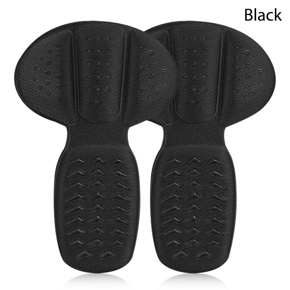 Sneakers Non Slip Heel Stickers Size Reducer T-Shaped Shoes Insoles Soft Breathable Heel Pads Foot Care Pad