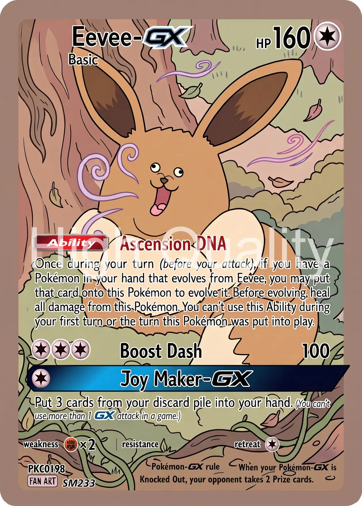 9Pcs PKM Cards PTCG Derpy Style Eevee Vaporeon Jolteon Flareon Espeon Umbreon Leafeon Glaceon Sylveon Full Art Cards PTCG