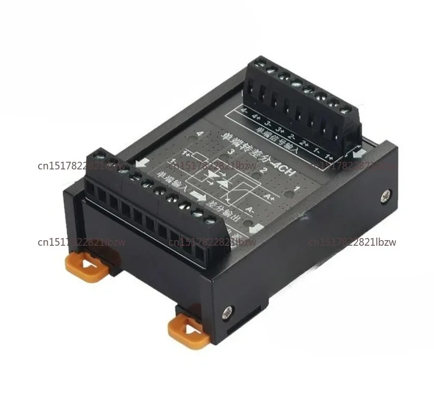 Differential Transfer Collector 5V To 24V Signal Converter Differential Transfer Single-ended Pulse Encoder NPN PNP Module