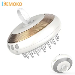 EMS New Design Hair Loss Treatment Electric Scalp Applicator Comb  Laser Vibration Massage Hair Regrowth Comb With Liquid Guide