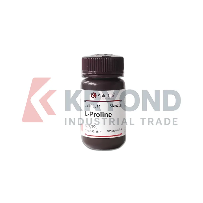 Solarbio L Proline 99.0 Percent CAS 147-85-3 Biochemical Reagent for Amino Acid Research Laboratory Testing Sample 25g 100g 1kg