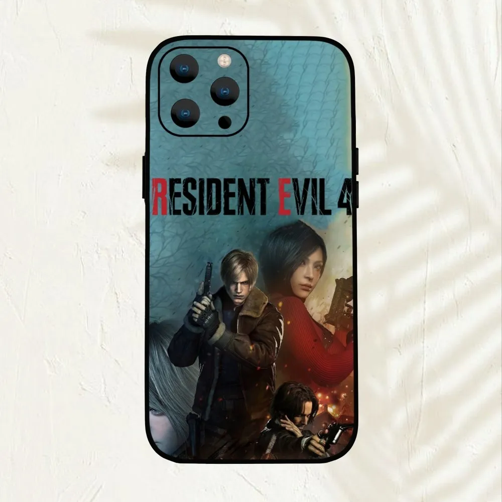 Jogo R-Resident E-Evil 4 Capa De Telefone, Tampa Do Telefone Para Samsung Galaxy S24 S23 S22 S21 S20 Ultra Plus S20FE