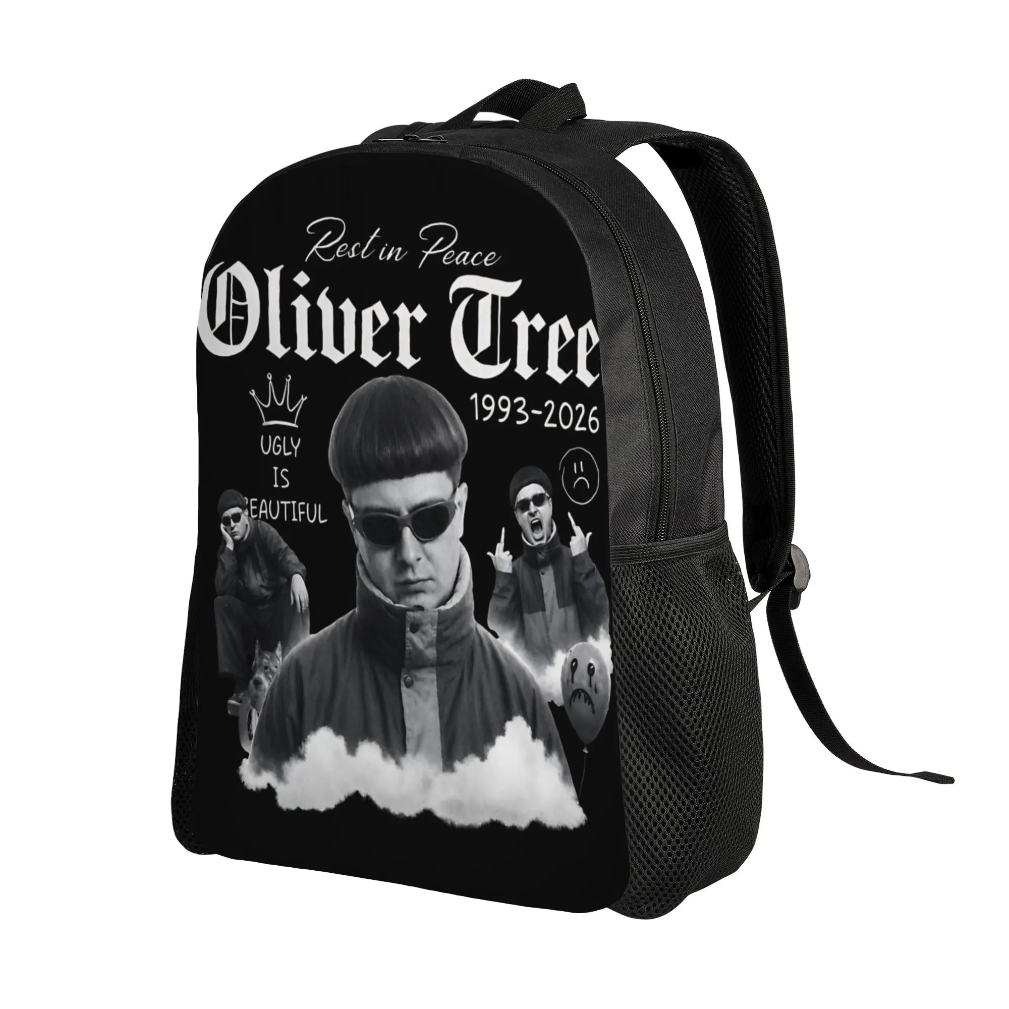 Oliver Tree Rest In Peace 1993 to 2026 Memorial Backpack for Men Women High School Daypack  College Shoulder Bag Lightweight