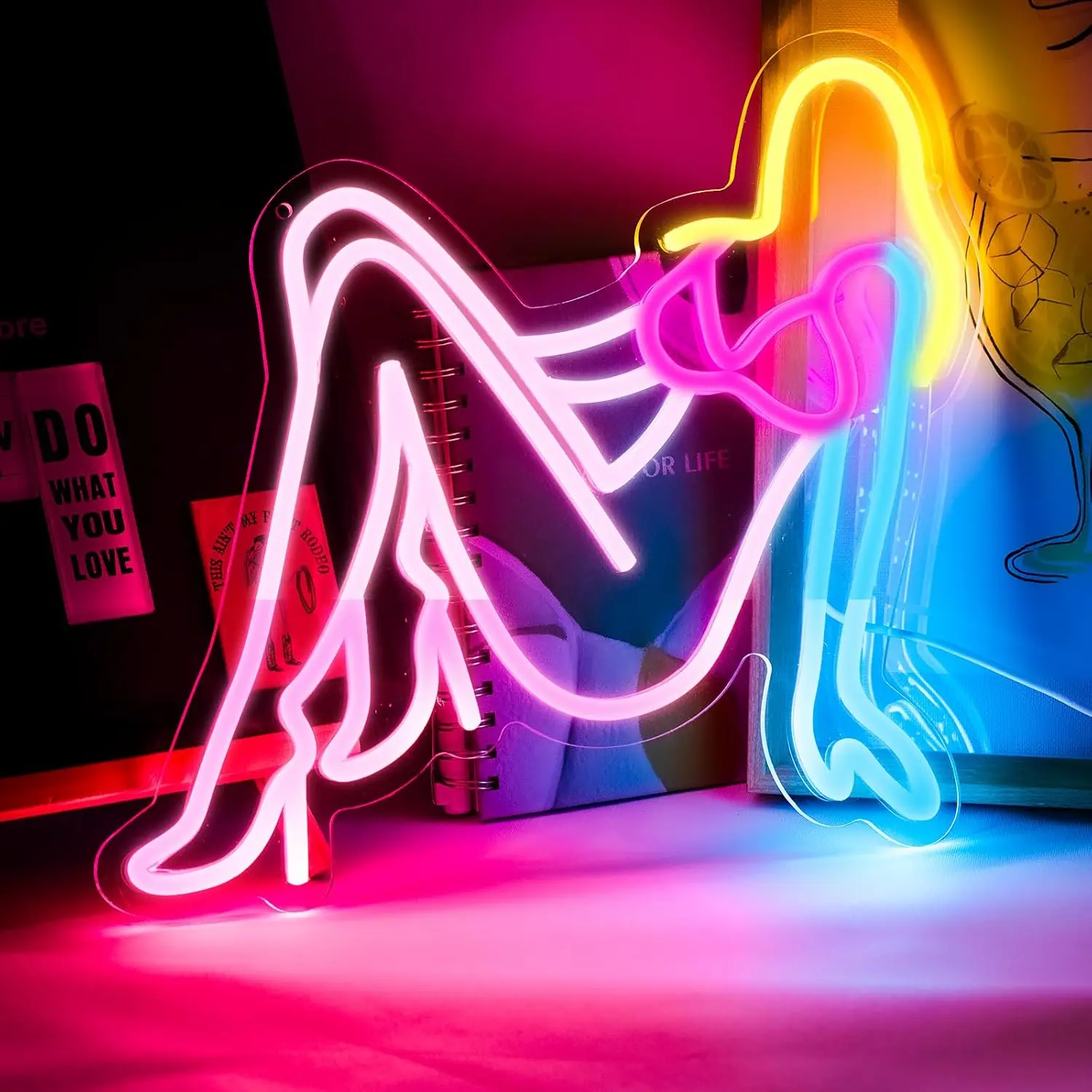 Golden Hair Women N…