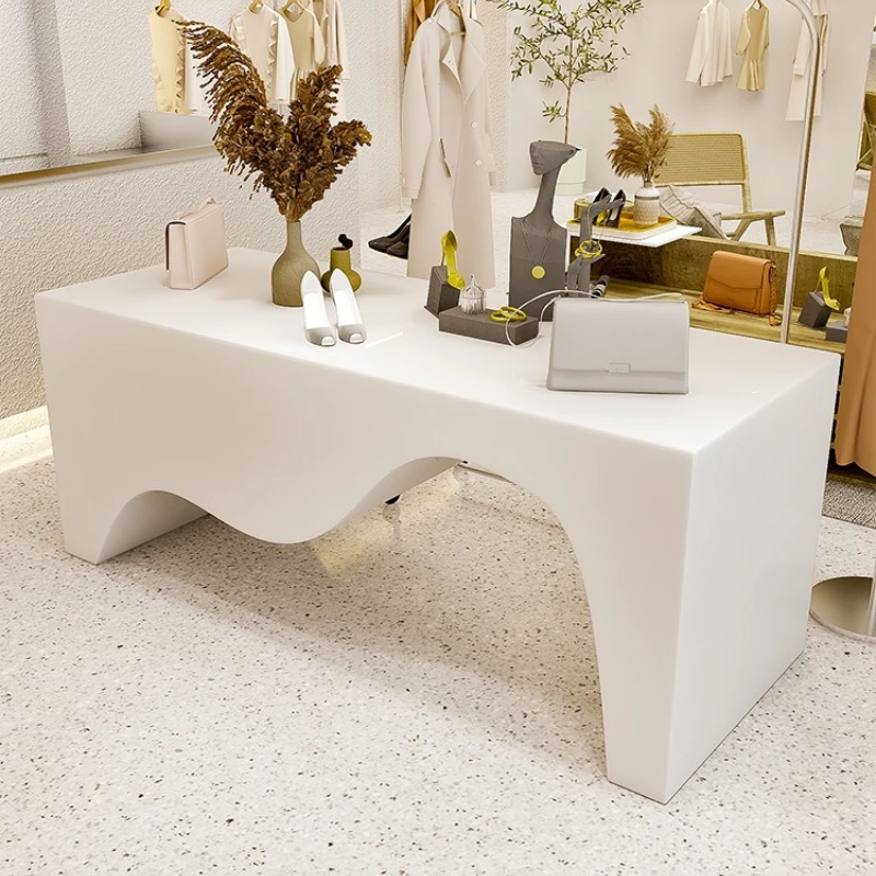 Artistic Creativity Reception Desk Modern Simplicity Reception Desk Fashion Retro Office Furniture Reception Et Table YS40CC