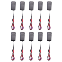 10X GT02A Car GPS Tracker GPRS Locator Tracking System Vehicle Satellite Anti-Theft Positioning Tracking System-TCES