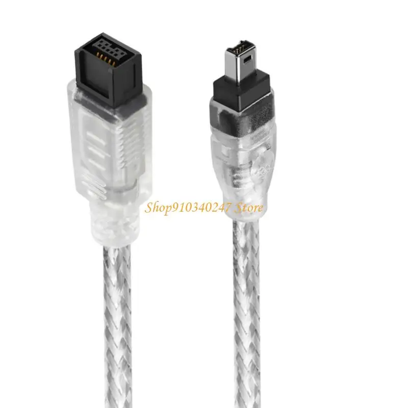 Q22A IEEE 1394 800Mbps To 400Mbps Connector Cable 9 Pin 4 Pin Fast Speed Data Transfer Industrial Application Video Equipment
